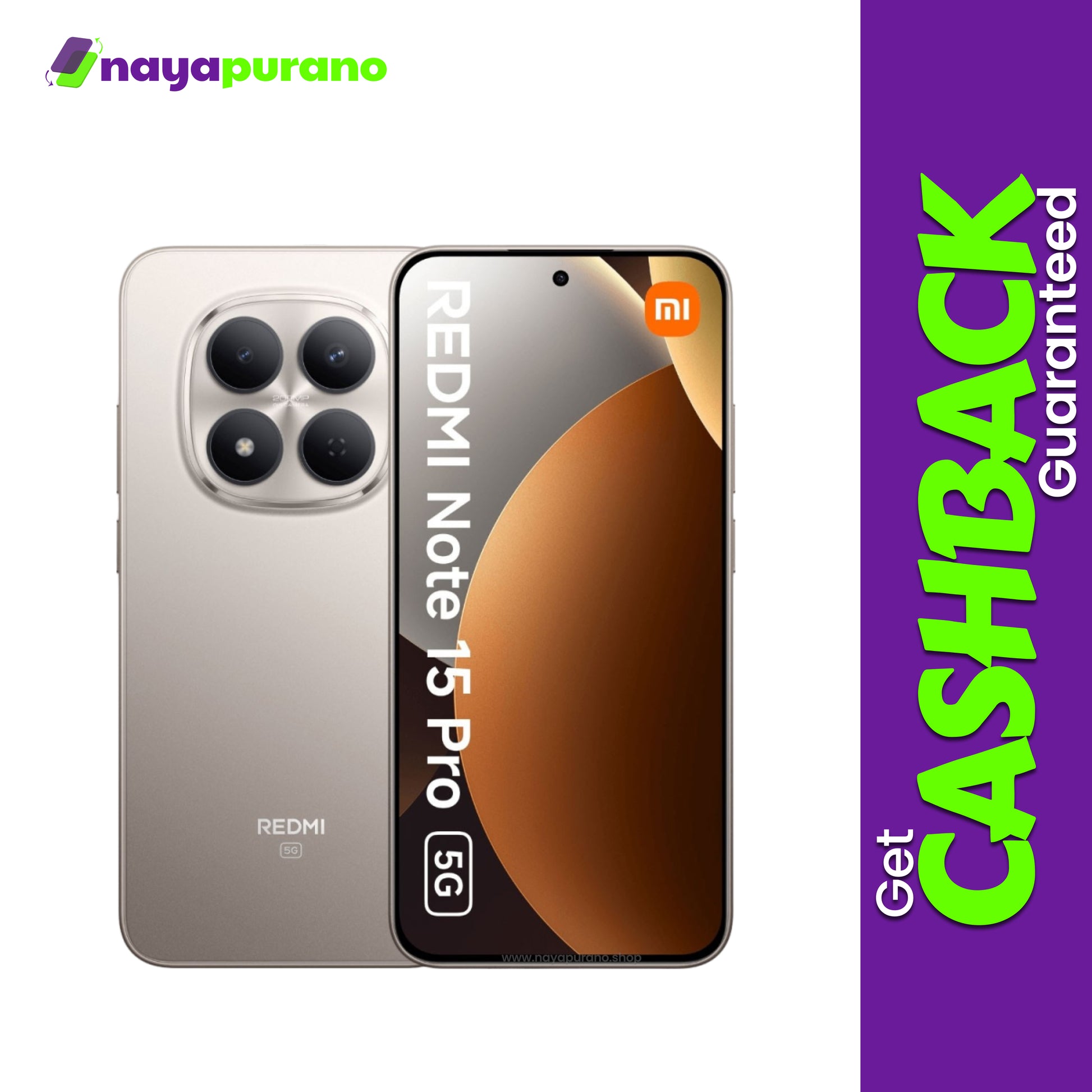 Buy Redmi Note 15 Pro 5G, Redmi Note 15 Pro 5G Titanium