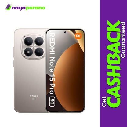 Buy Redmi Note 15 Pro 5G, Redmi Note 15 Pro 5G Titanium