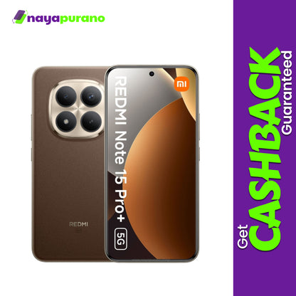 Buy Redmi Note 15 Pro Plus 5G, Redmi Note 15 Pro Plus 5G Mocha Brown