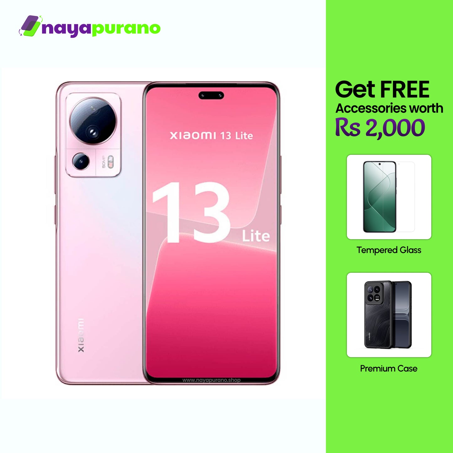 Buy Xiaomi 13 Lite, Xiaomi 13 Lite Pink