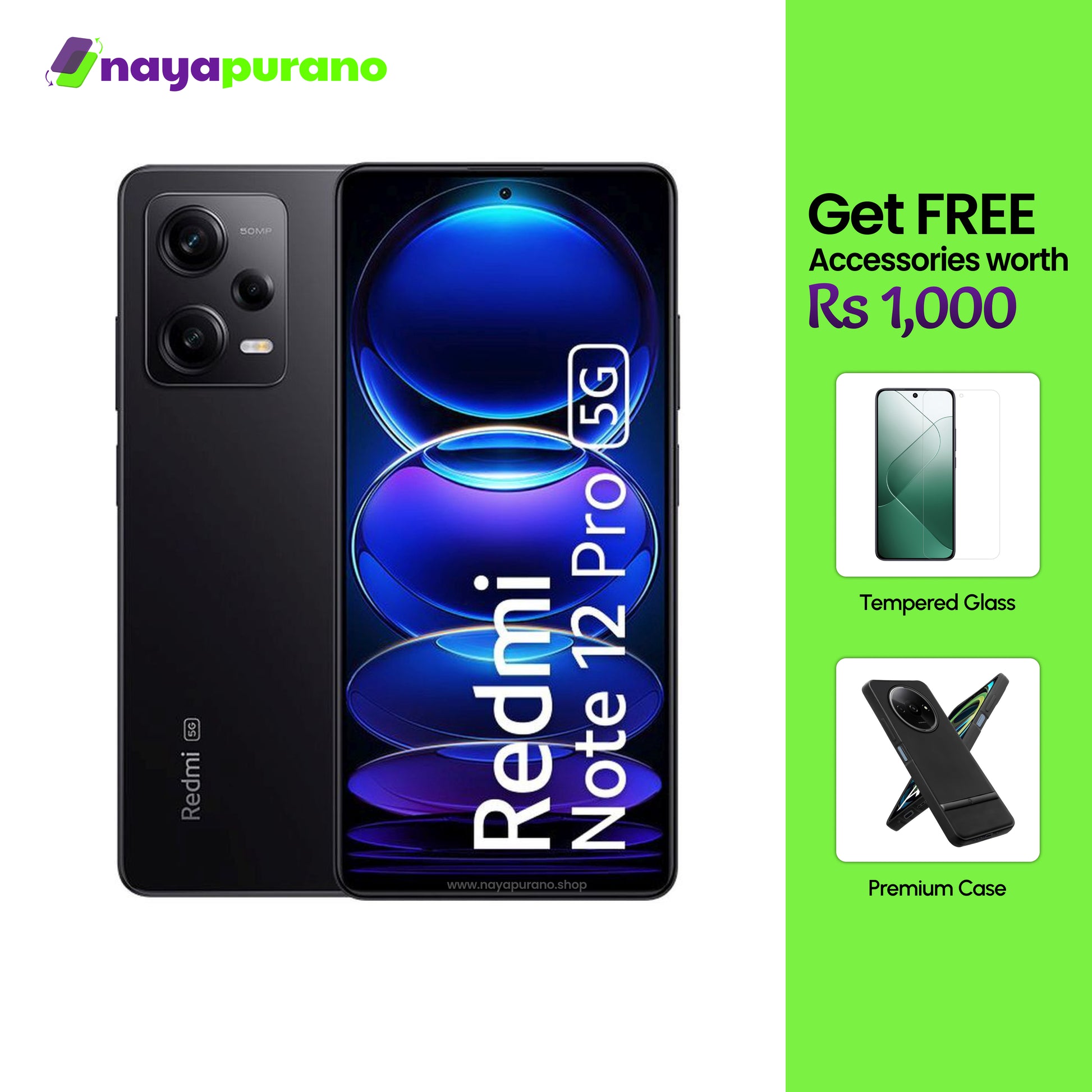 Buy Xiaomi Redmi Note 12 Pro 5G, Xiaomi Redmi Note 12 Pro 5G Black
